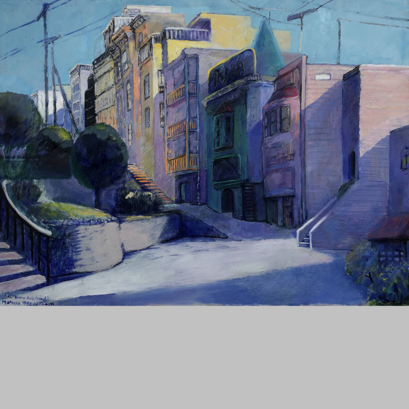 San Francisco Bruno Ave Ecke 22nd Street